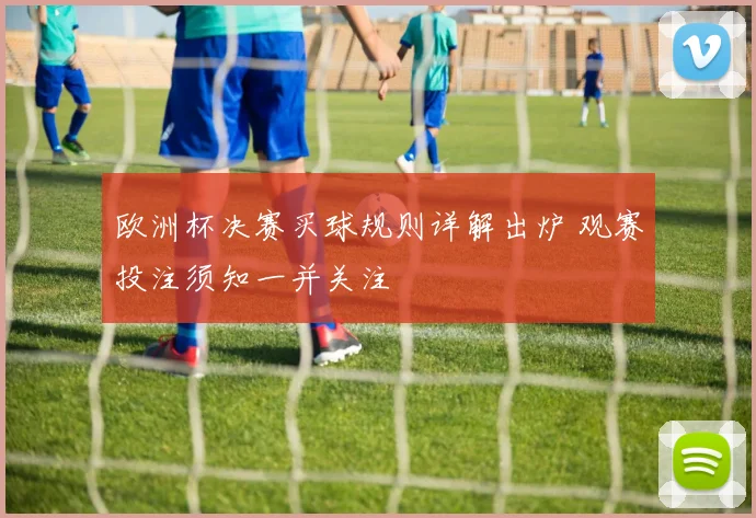 欧洲杯决赛买球规则详解出炉 观赛投注须知一并关注